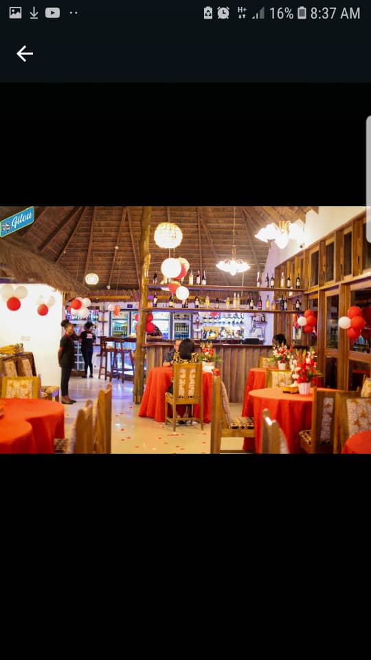 Interior of Gilou Restaurant